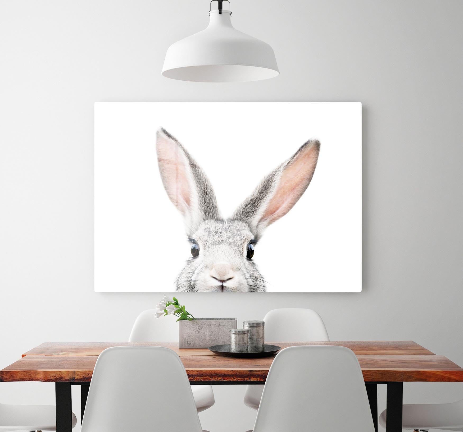 Peeking Bunny Acrylic Block - 1x - 2
