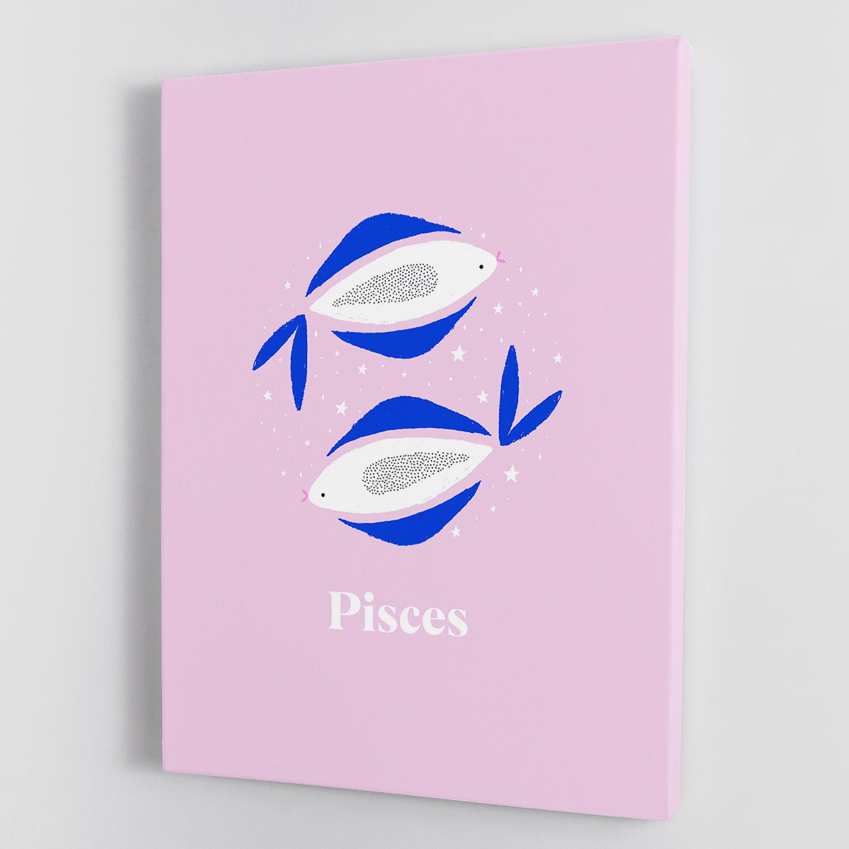 Pisces Inspirational Art Canvas Print or Poster - Canvas Art Rocks - 1