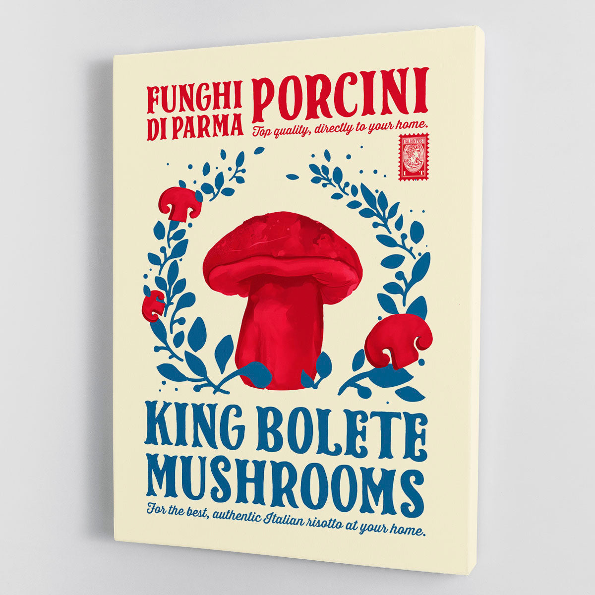 Porcini kitchen print Canvas Print or Poster - Canvas Art Rocks - 1