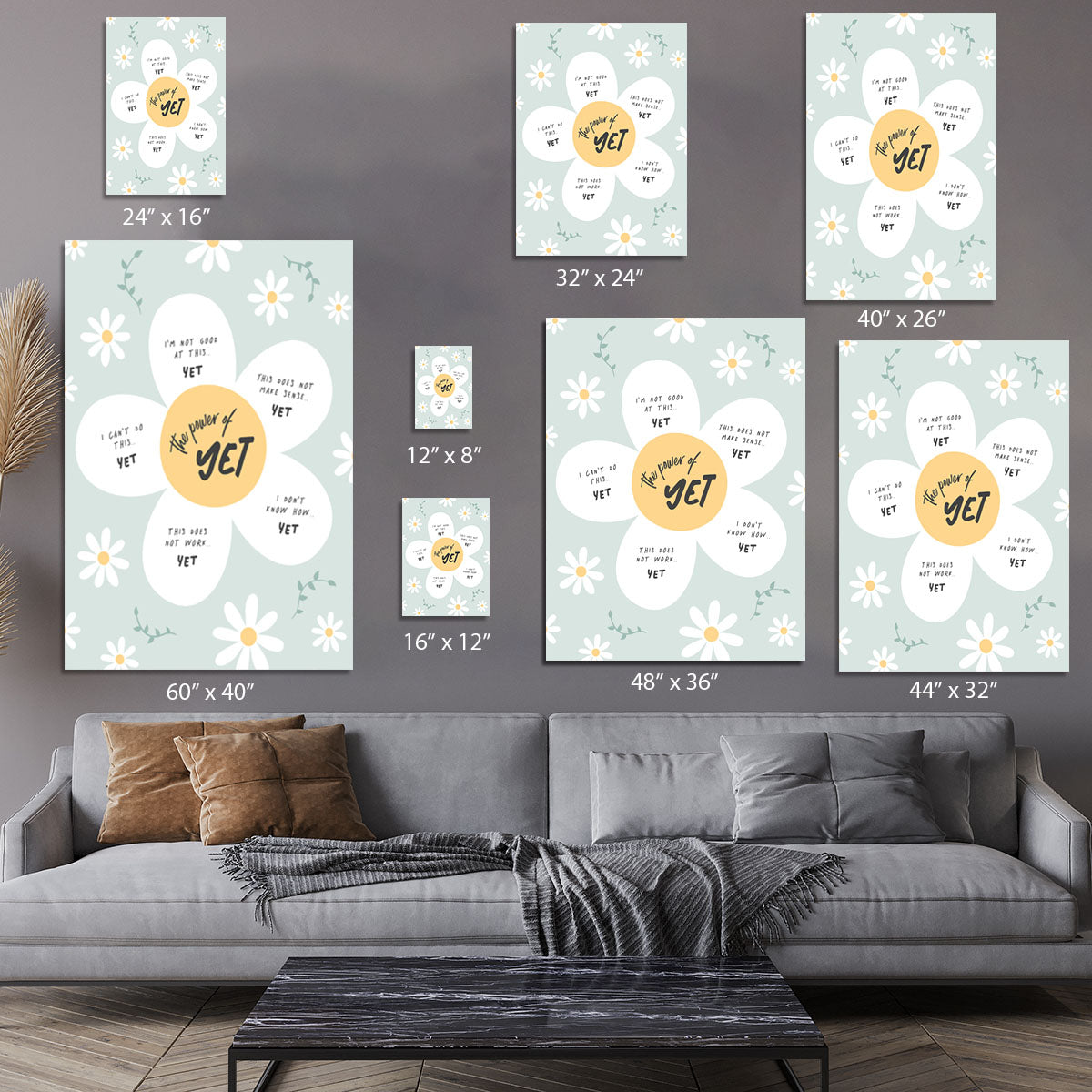 Power Of Yet Canvas Print or Poster - Canvas Art Rocks - 7