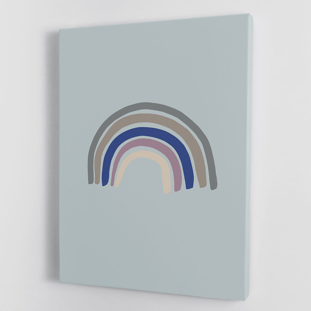 Rainbow Blue Canvas Print or Poster - 1x - 1