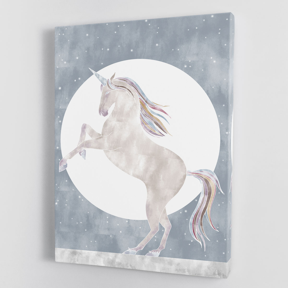 Rising Unicorn Canvas Print or Poster - 1x - 1