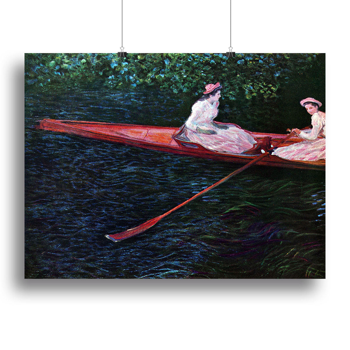 River Epte by Monet Poster - Unframed