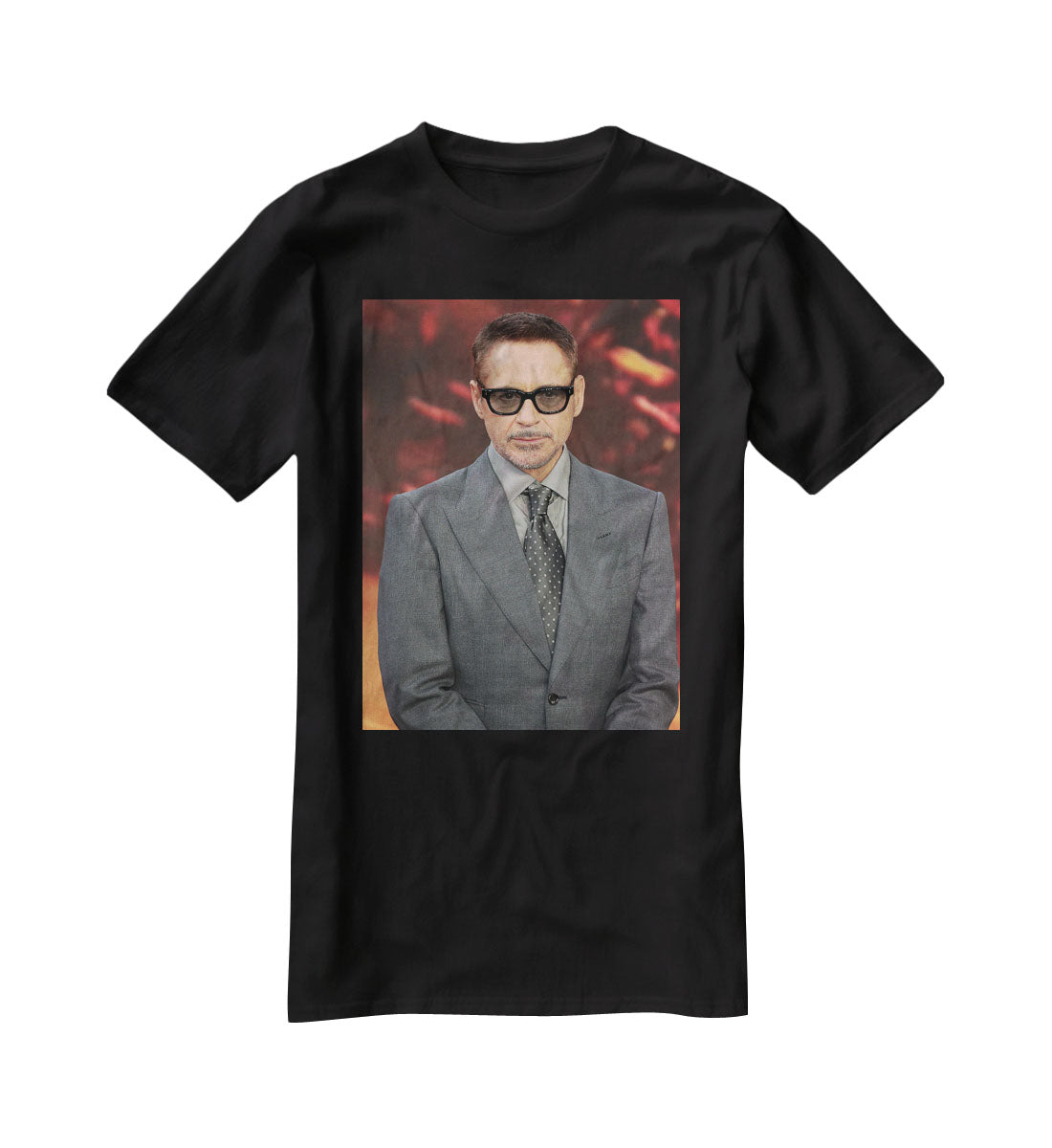 Robert Downey Jnr at the Oppenheimer Premiere T-Shirt - Canvas Art Rocks - 1