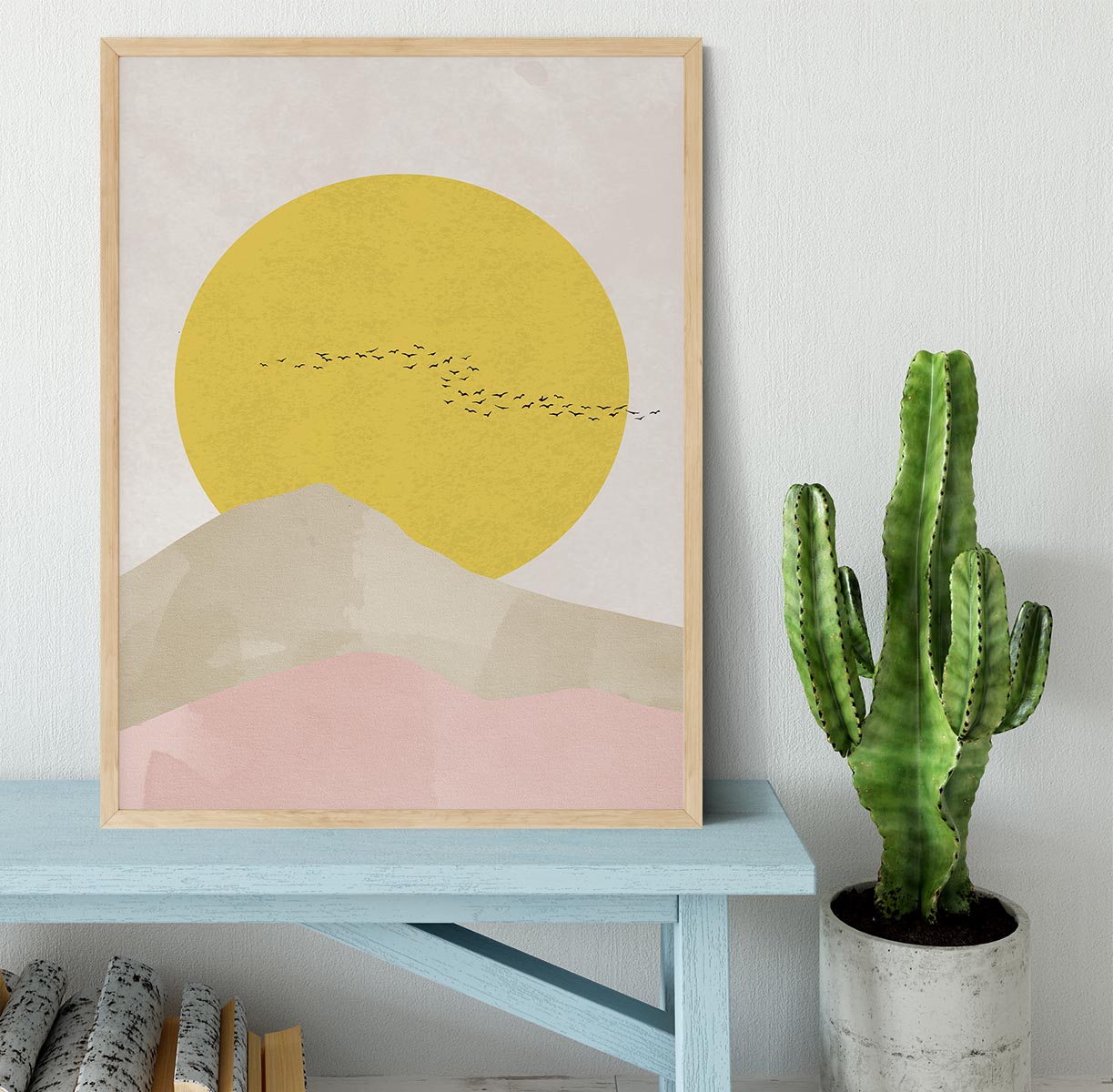 Rocky Mountains Framed Print - 1x - 4