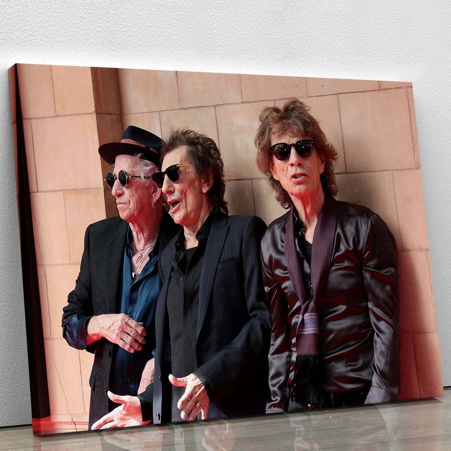 Rolling Stones Hackney Diamonds launch event Canvas Print or Poster - Canvas Art Rocks - 1