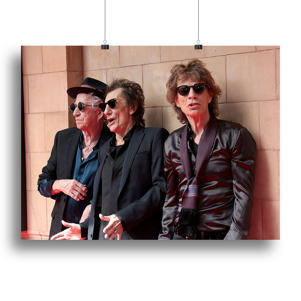 Rolling Stones Hackney Diamonds launch event Canvas Print or Poster - Canvas Art Rocks - 2