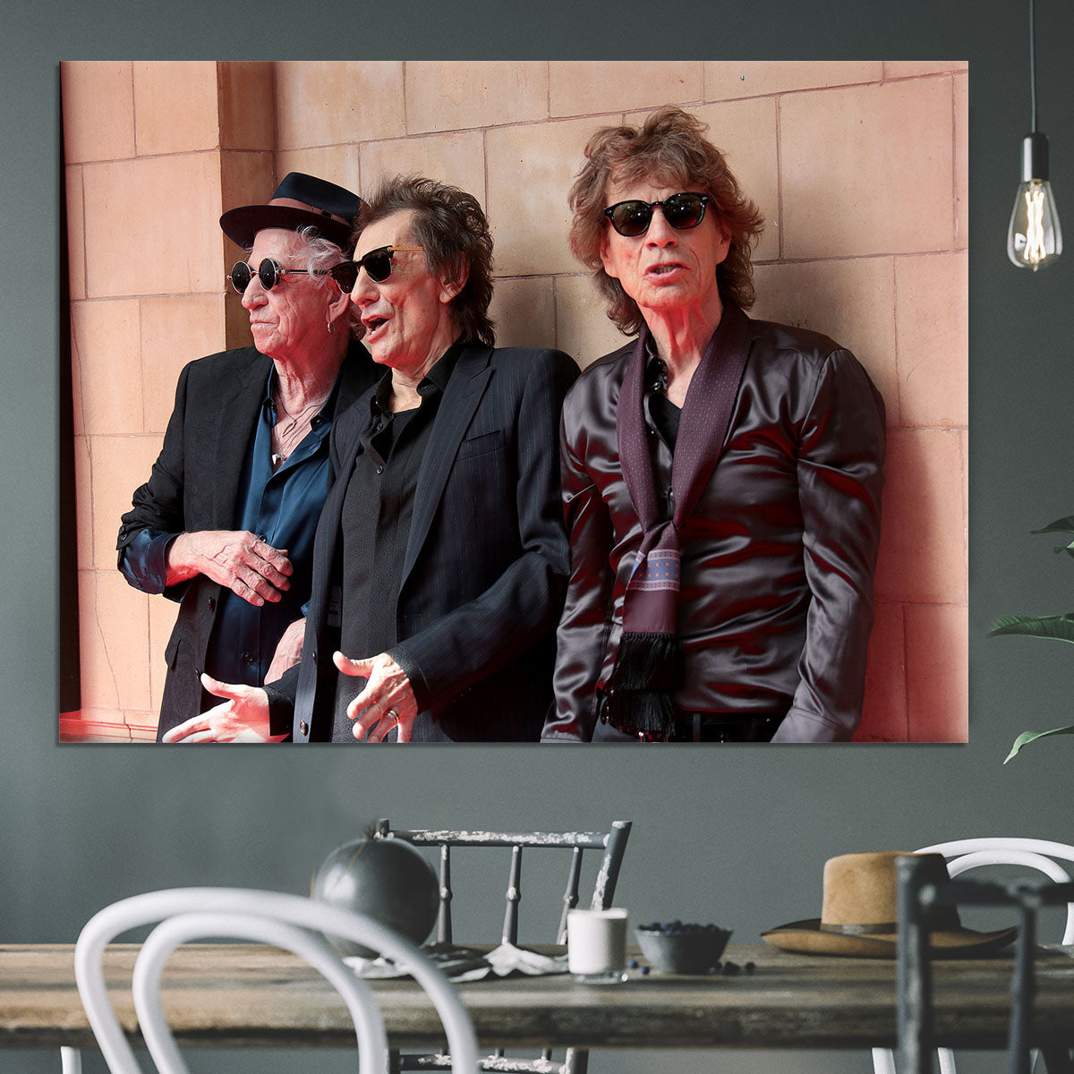 Rolling Stones Hackney Diamonds launch event Canvas Print or Poster - Canvas Art Rocks - 3