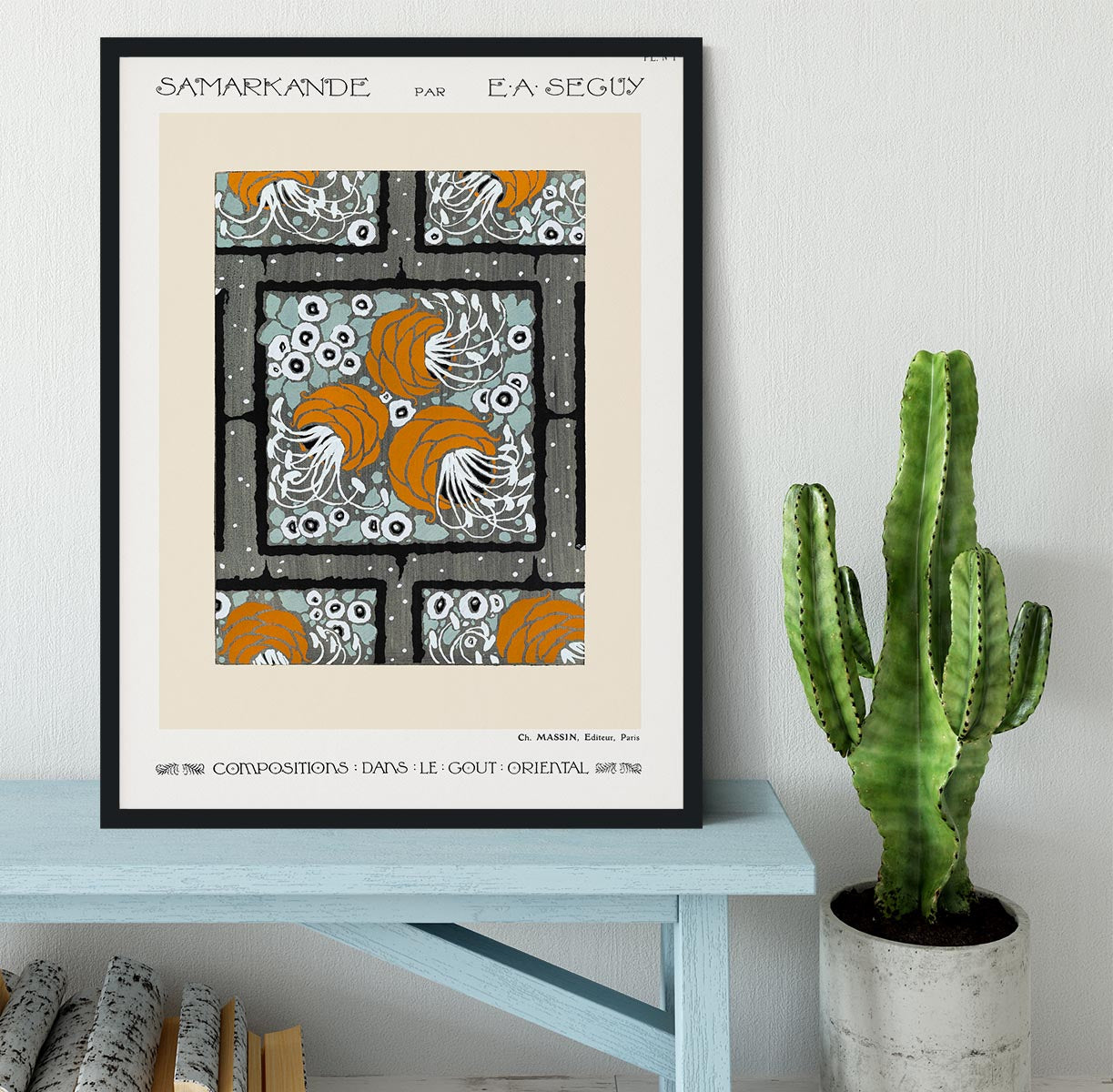 Samarkande 1 Framed Print - Canvas Art Rocks - 2