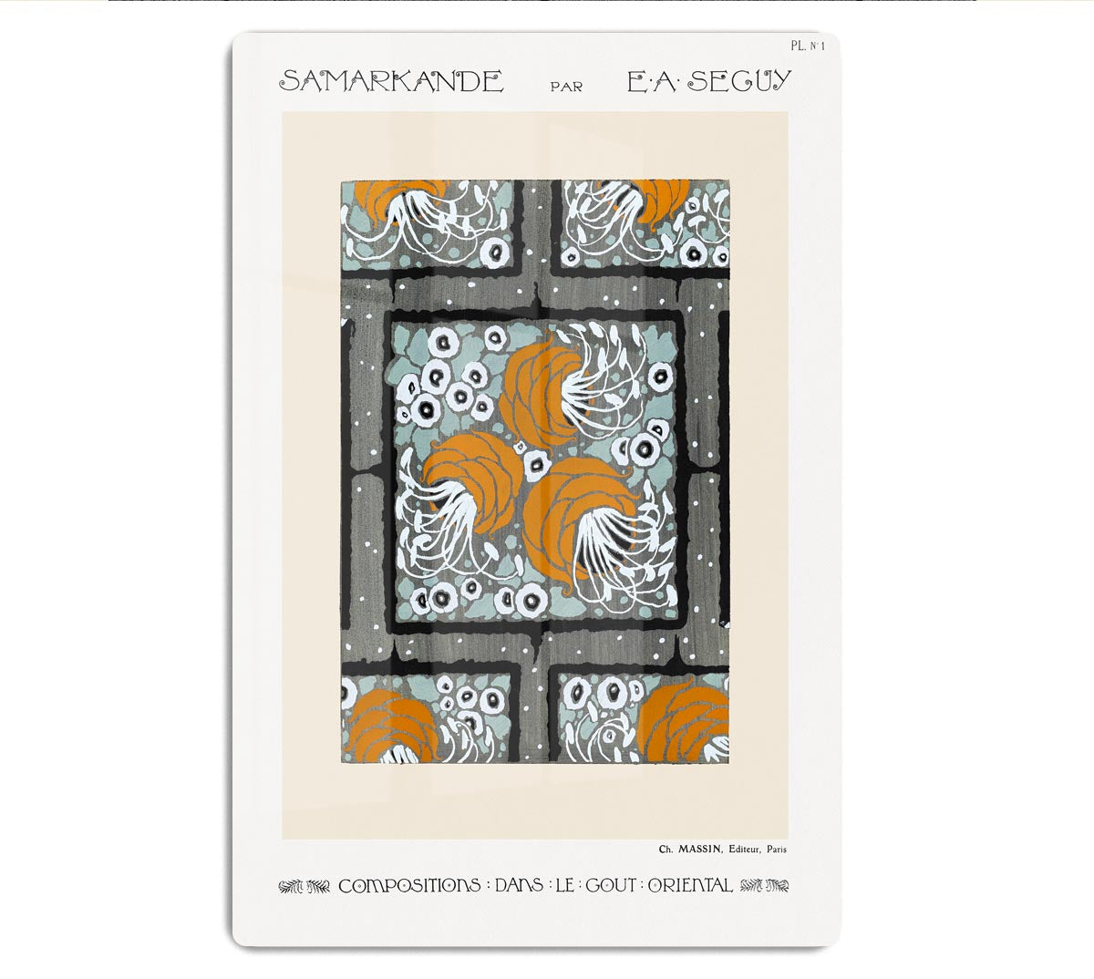 Samarkande 1 Acrylic Block - Canvas Art Rocks - 1
