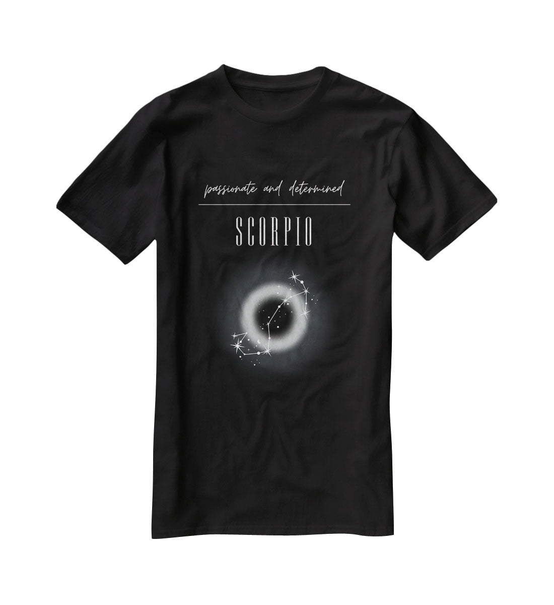 Scorpio Zodiac Vitality Poster T-Shirt - Canvas Art Rocks - 1
