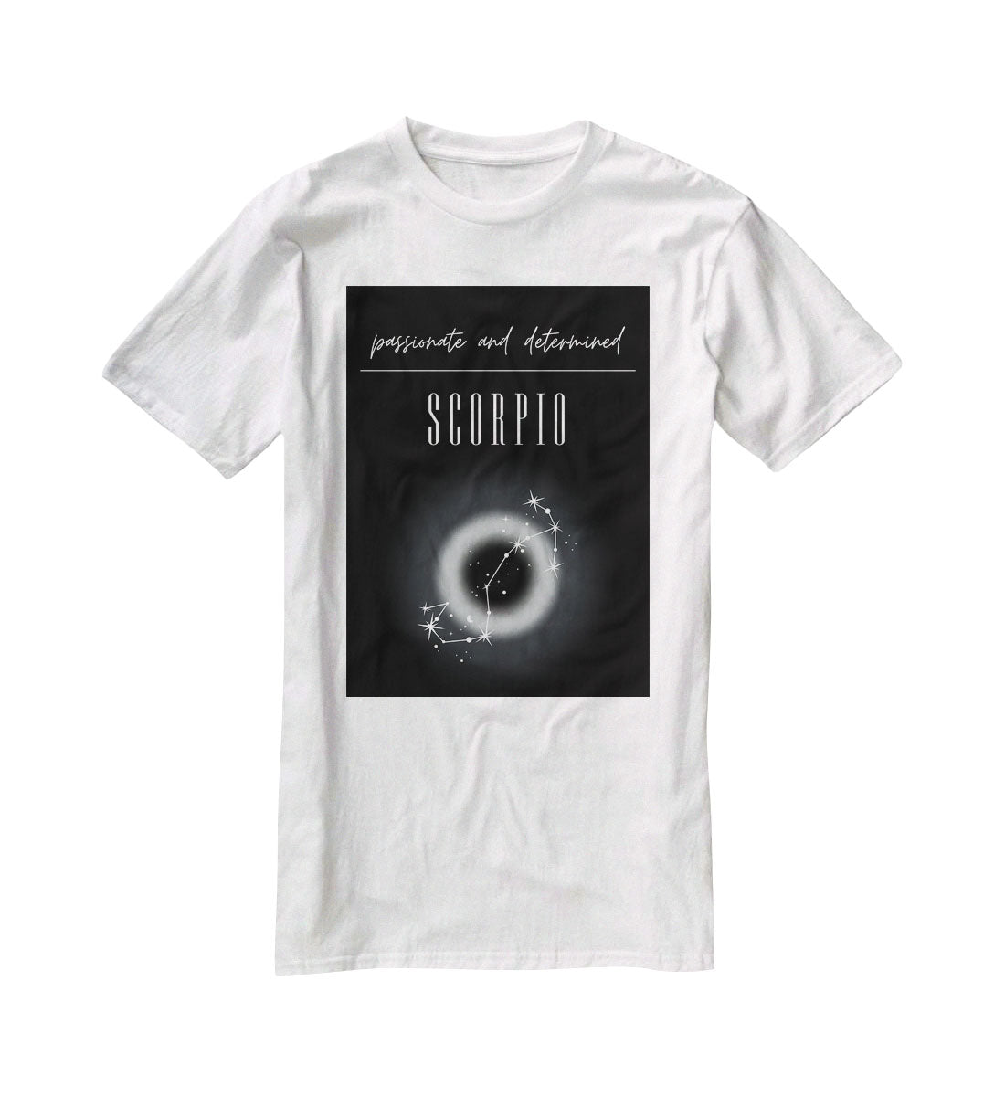 Scorpio Zodiac Vitality Poster T-Shirt - Canvas Art Rocks - 5