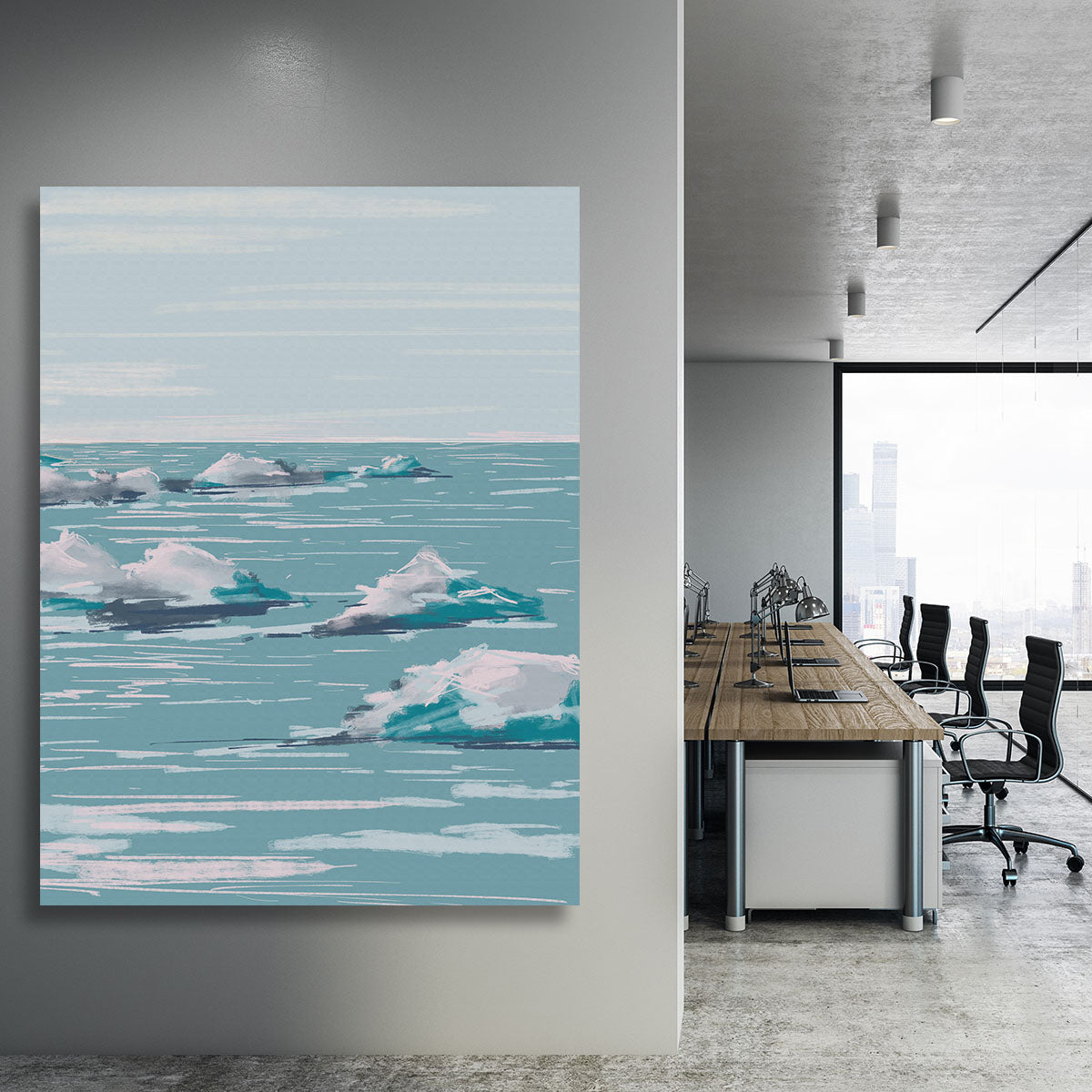 Seascape Canvas Print or Poster - 1x - 3