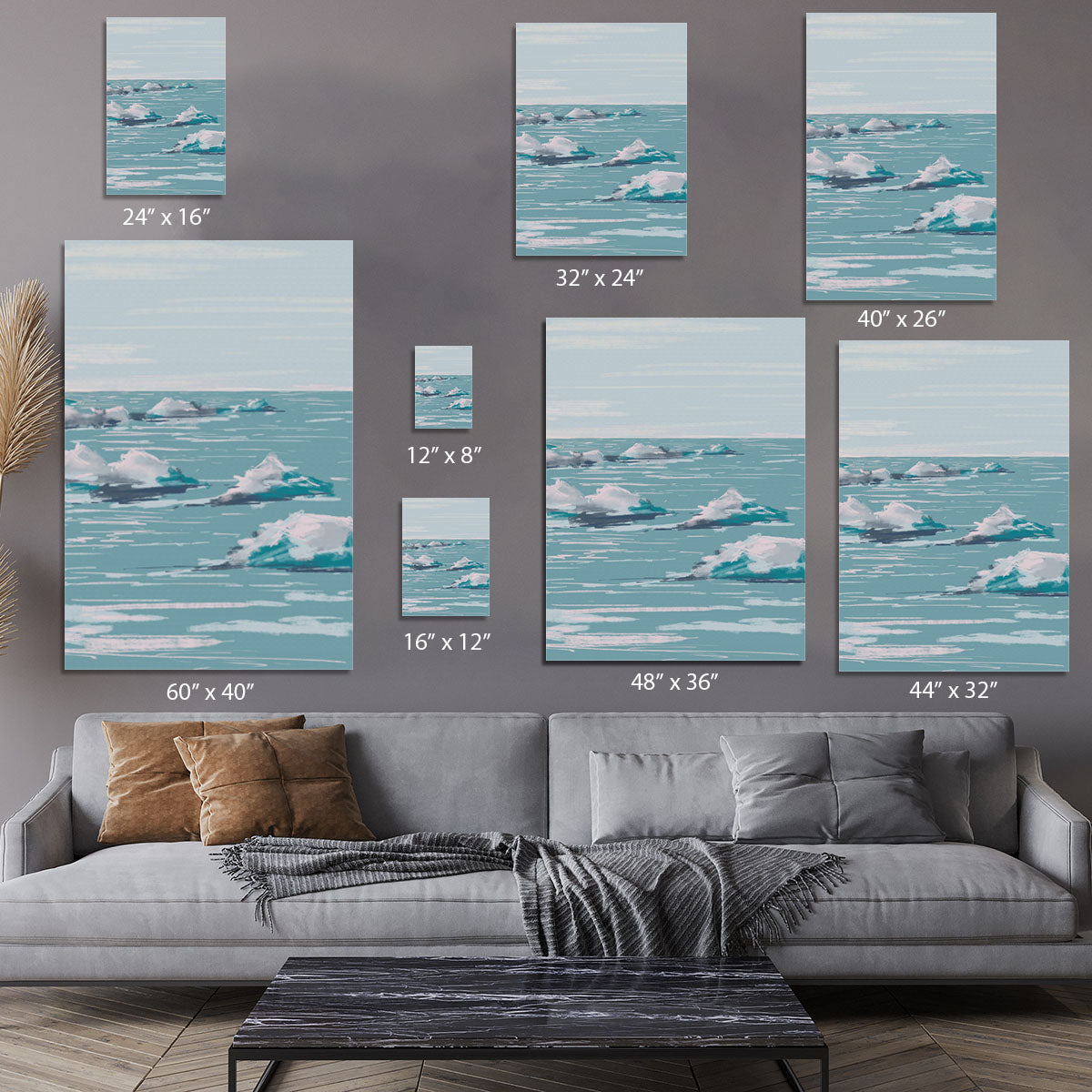 Seascape Canvas Print or Poster - 1x - 7