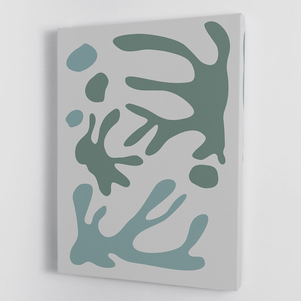 Seaweed Teal No 1 Canvas Print or Poster - 1x - 1