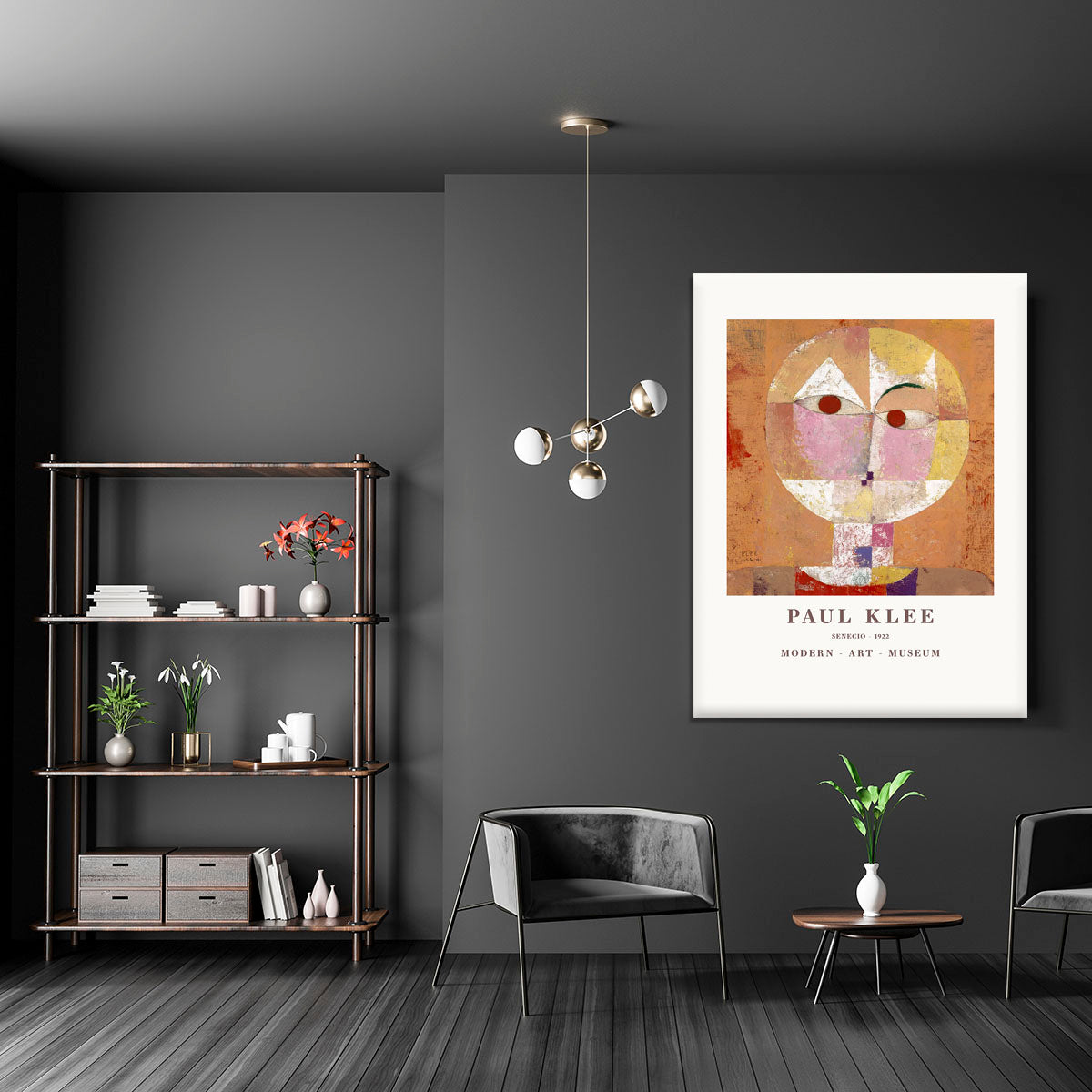 Senecio Baldgreis 1922 No.2 Canvas Print or Poster - Canvas Art Rocks - 5