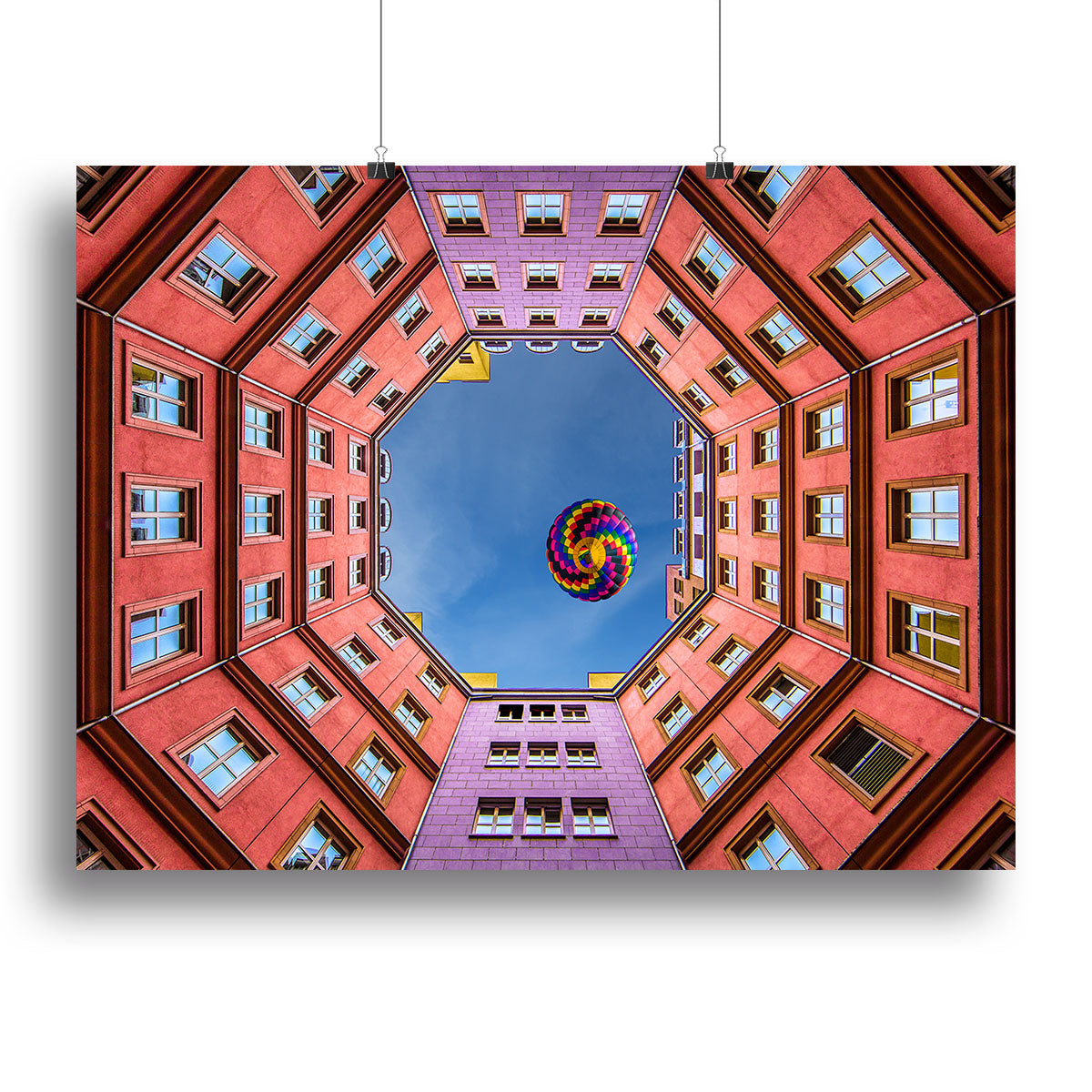 Shapes and Swirls Canvas Print or Poster - 1x - 2