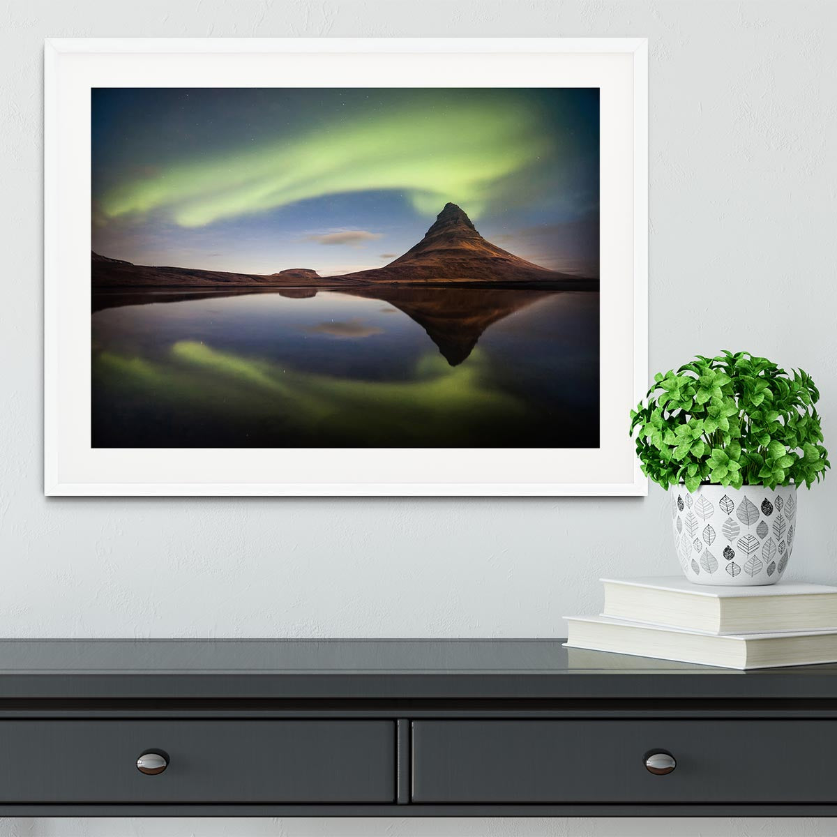 Silent eruption Framed Print - Canvas Art Rocks - 5