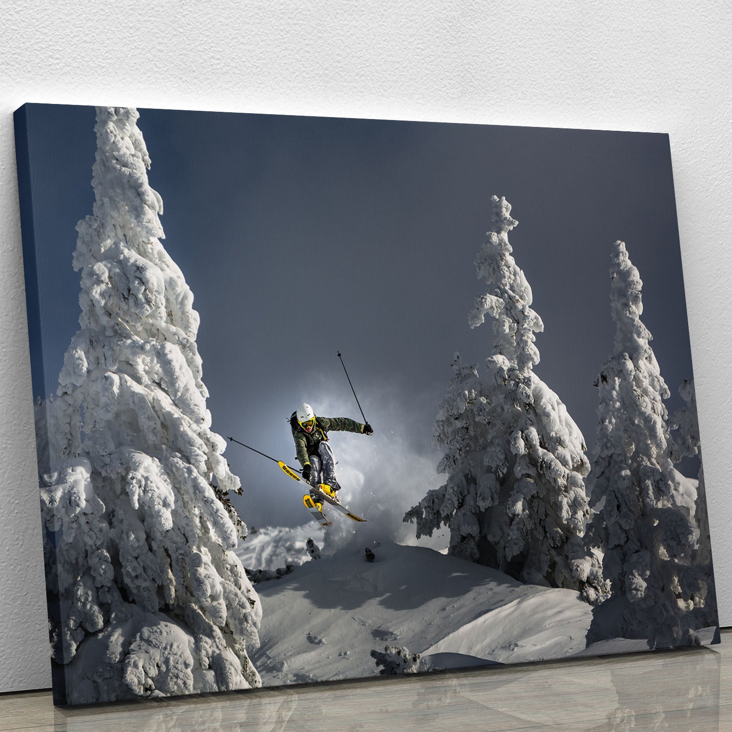 Ski is life Canvas Print or Poster - 1x - 1