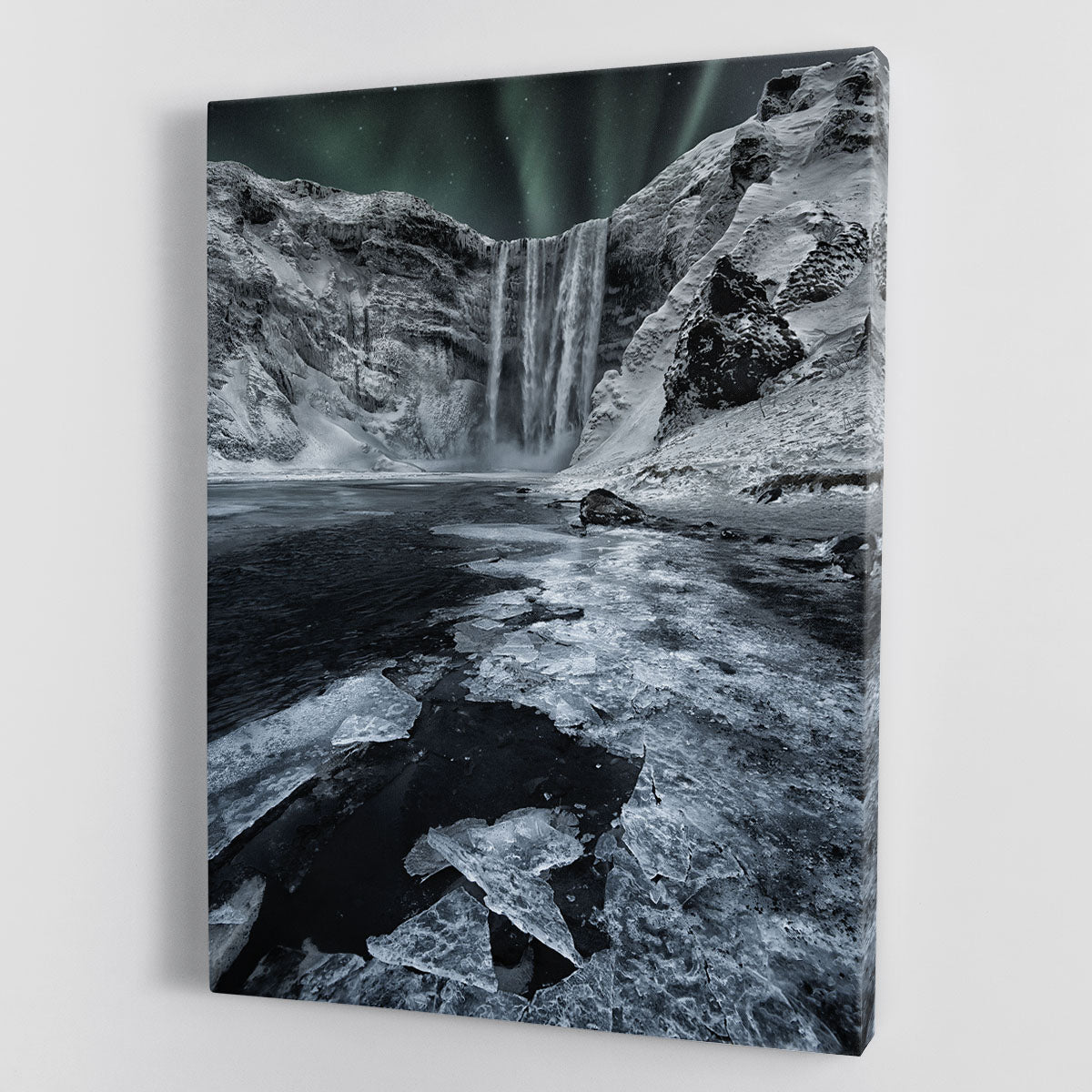 Skogafoss Falls Canvas Print or Poster - Canvas Art Rocks - 1