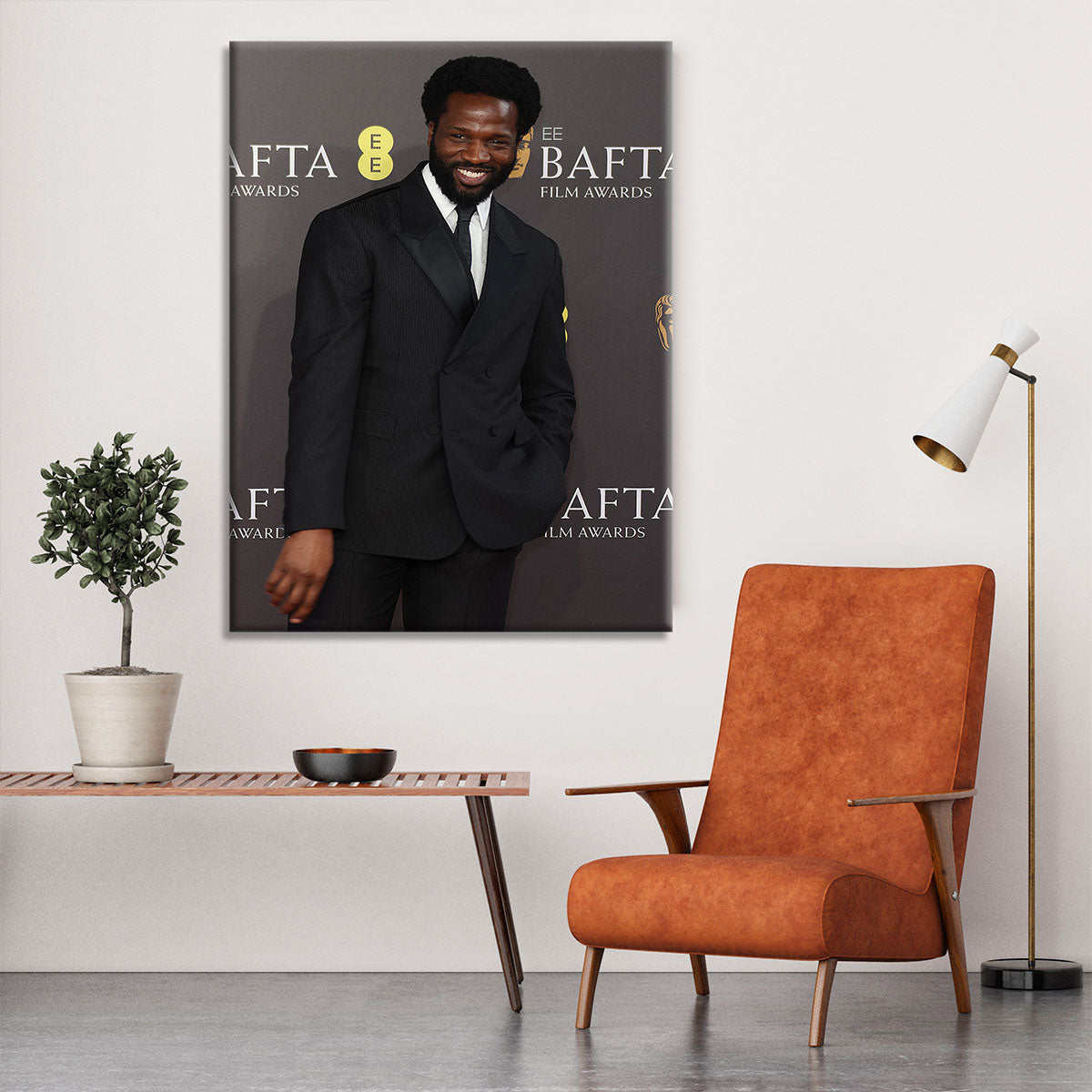 Sope Dirisu at the Baftas Canvas Print or Poster - Canvas Art Rocks - 6