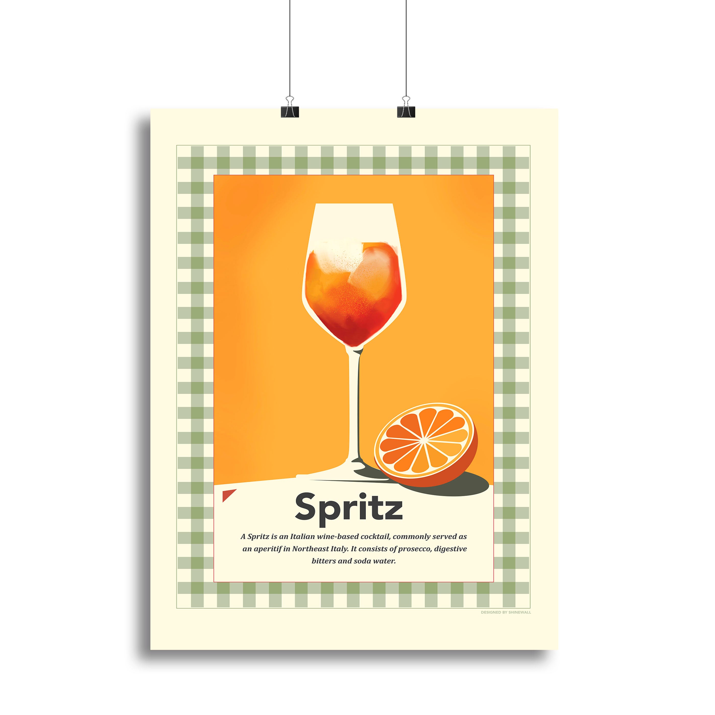 Spritz retro print Canvas Print or Poster - Canvas Art Rocks - 2