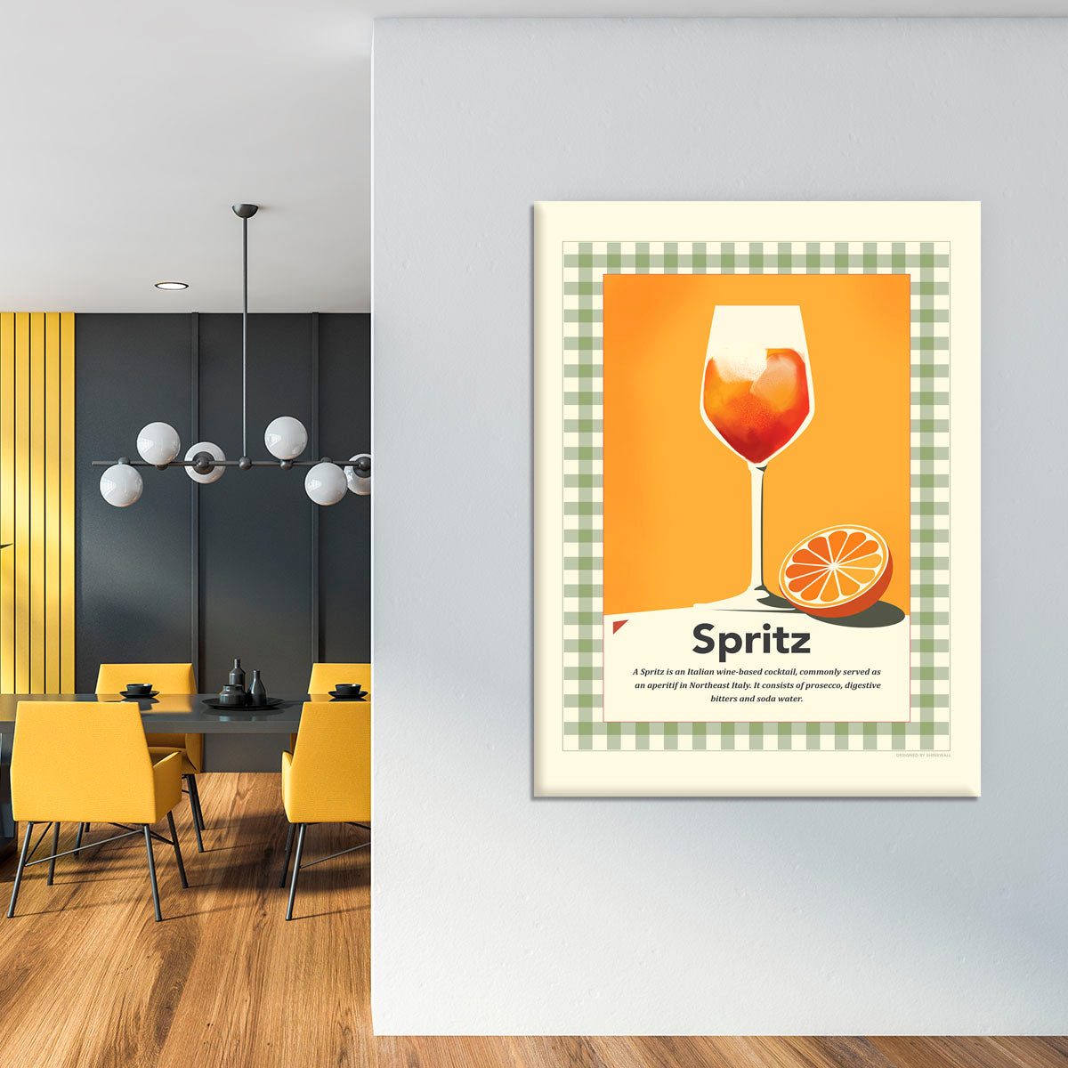 Spritz retro print Canvas Print or Poster - Canvas Art Rocks - 4