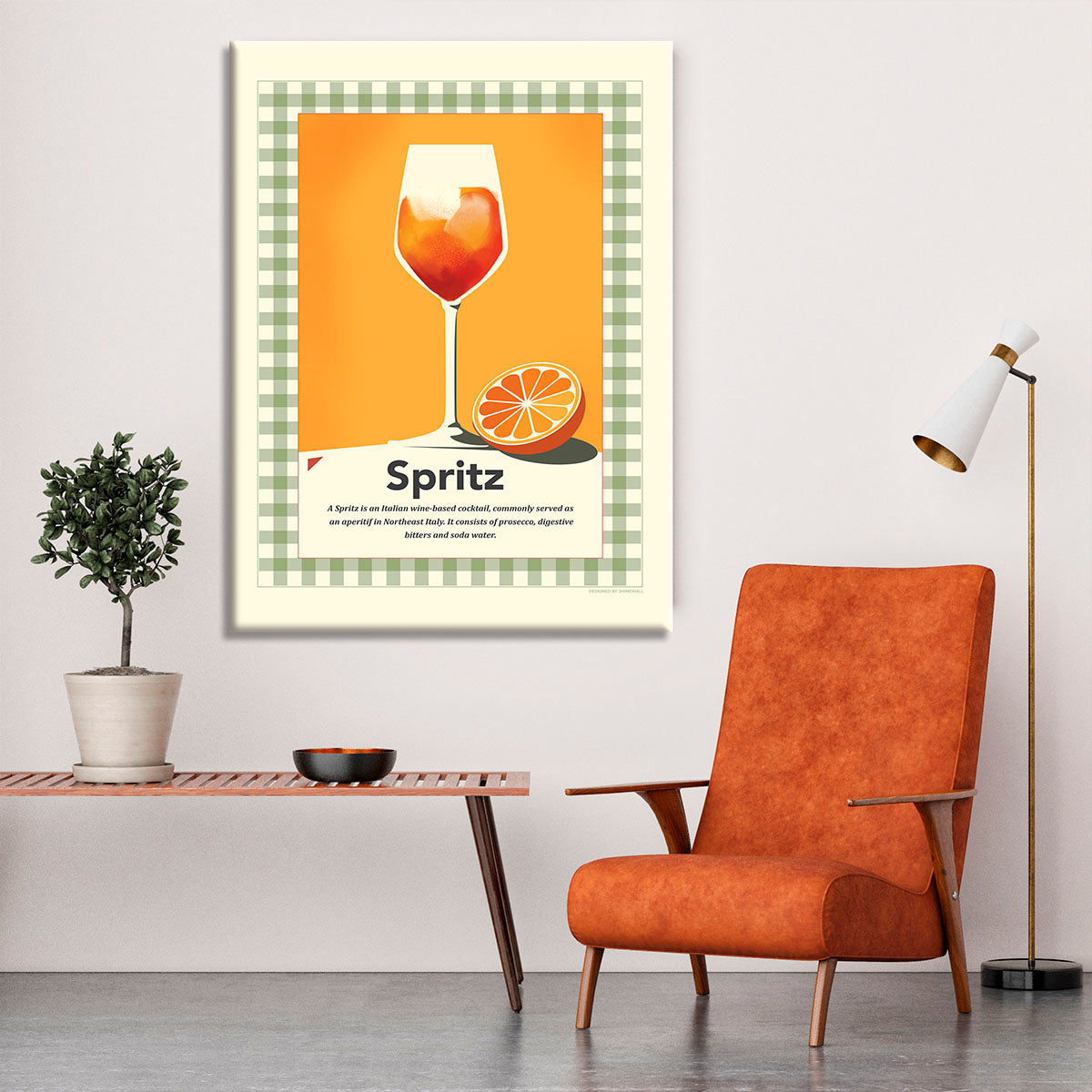 Spritz retro print Canvas Print or Poster - Canvas Art Rocks - 6