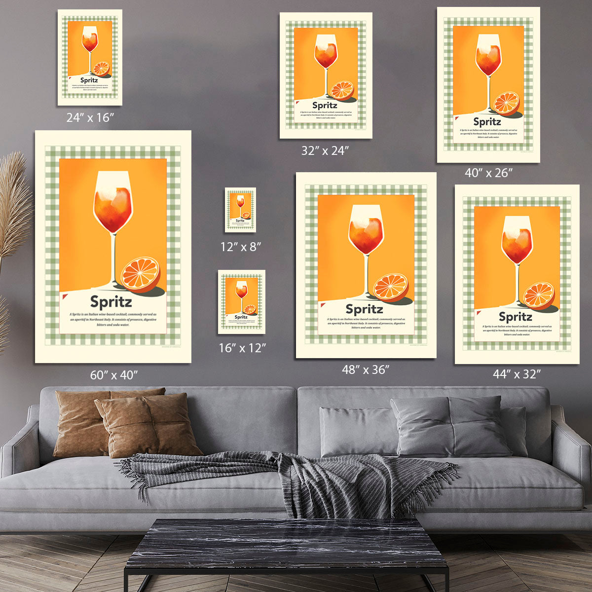 Spritz retro print Canvas Print or Poster - Canvas Art Rocks - 7