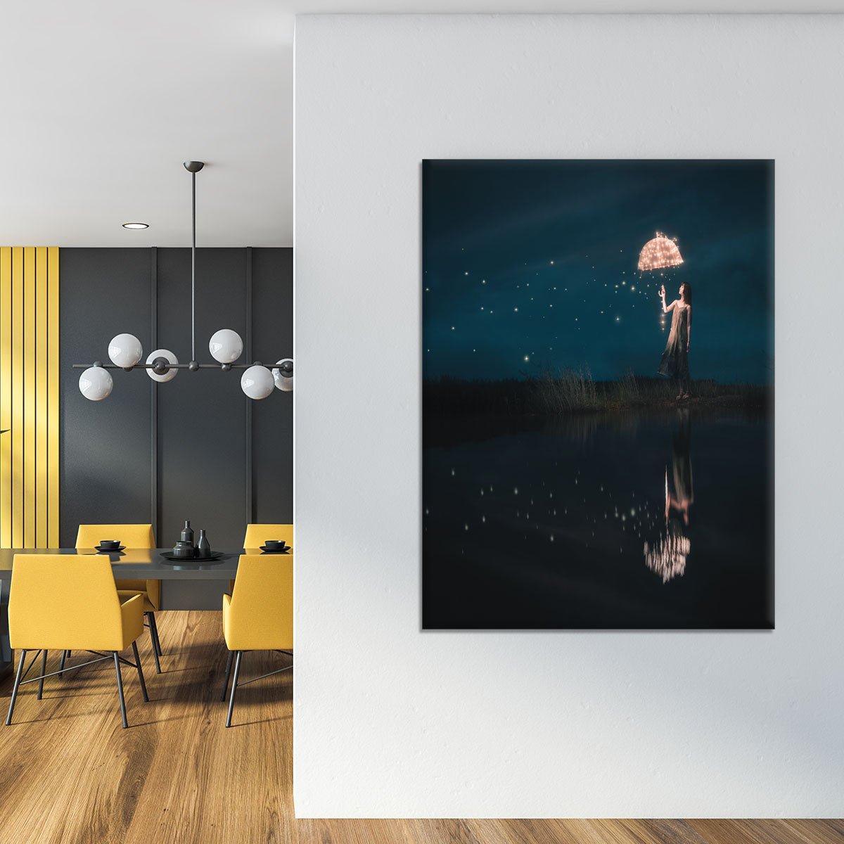 Starfall Canvas Print or Poster - 1x - 4