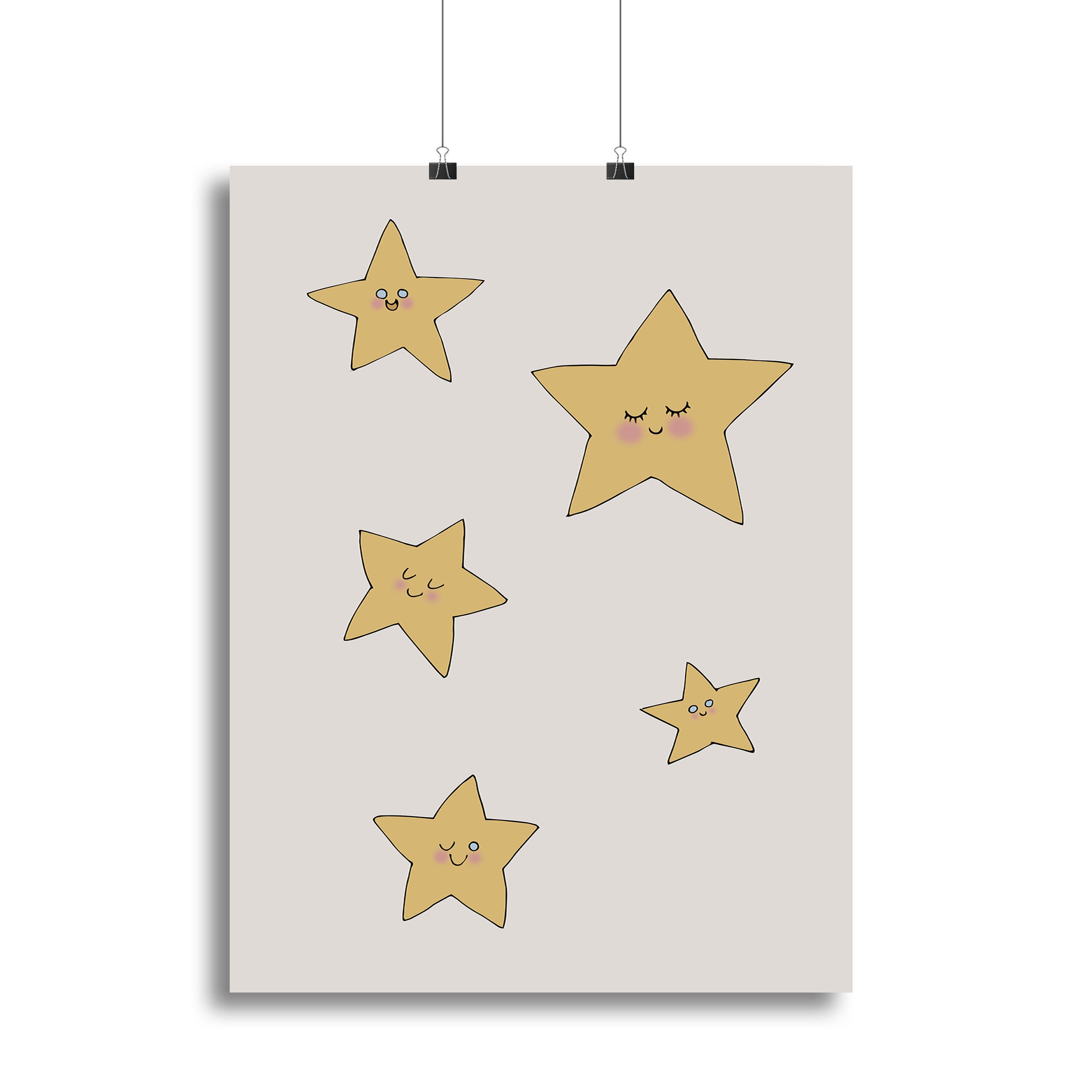 Stars Canvas Print or Poster - 1x - 2