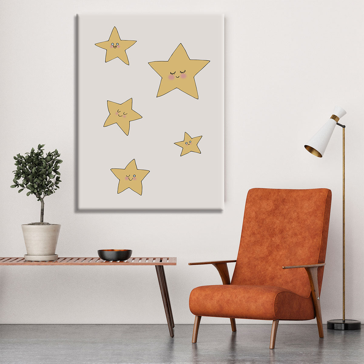Stars Canvas Print or Poster - 1x - 6