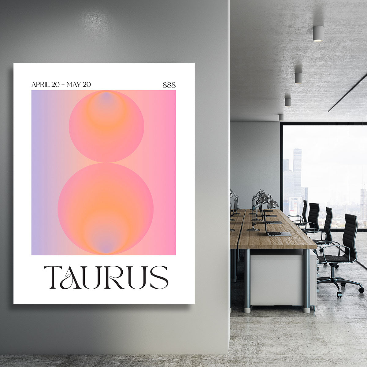 Taurus Zodiac Resilience Poster Canvas Print or Poster - Canvas Art Rocks - 3