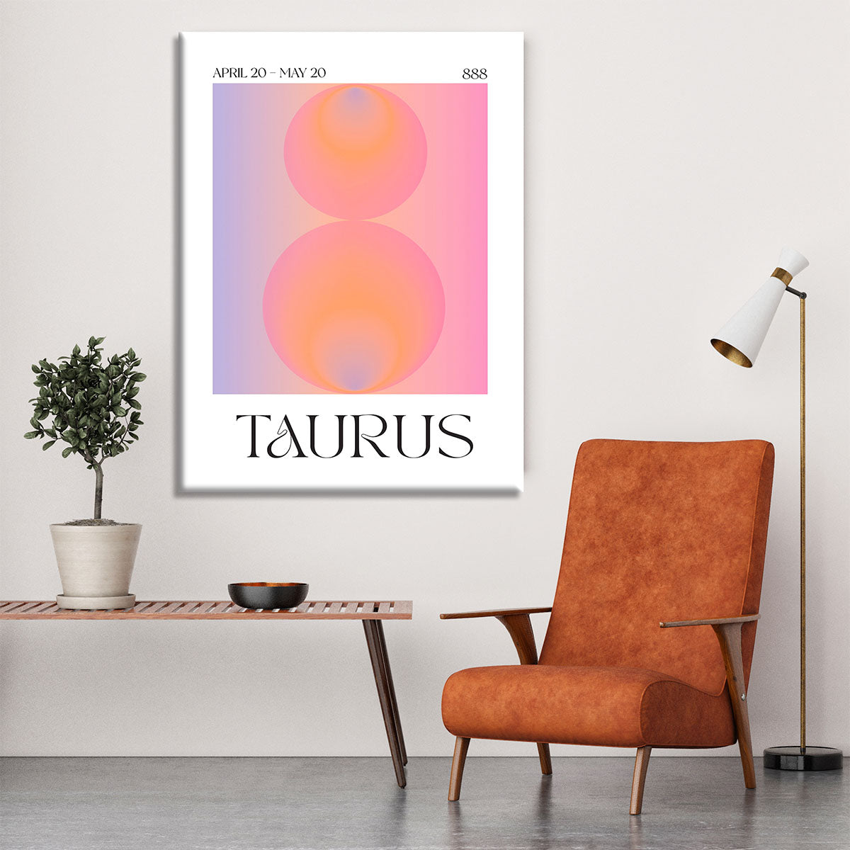 Taurus Zodiac Resilience Poster Canvas Print or Poster - Canvas Art Rocks - 6