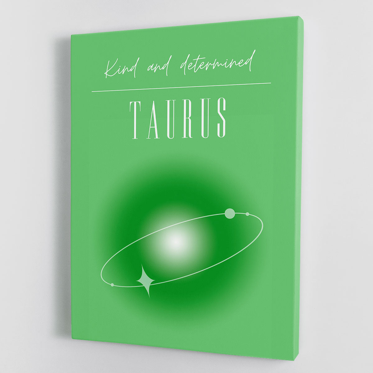 Taurus Zodiac Strength Poster Canvas Print or Poster - Canvas Art Rocks - 1