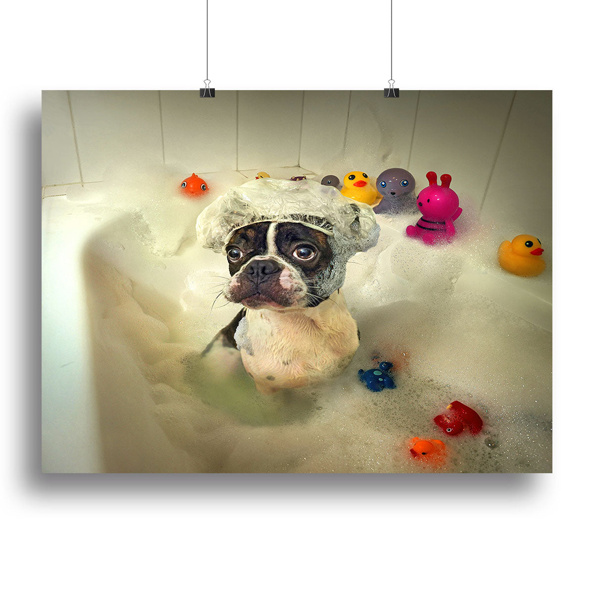 The Bath Canvas Print or Poster - 1x - 2