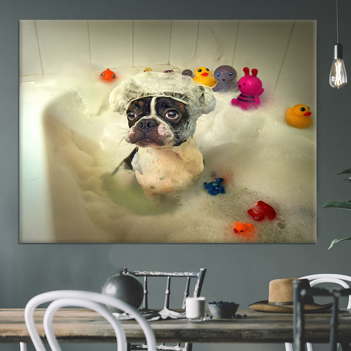 The Bath Canvas Print or Poster - 1x - 3
