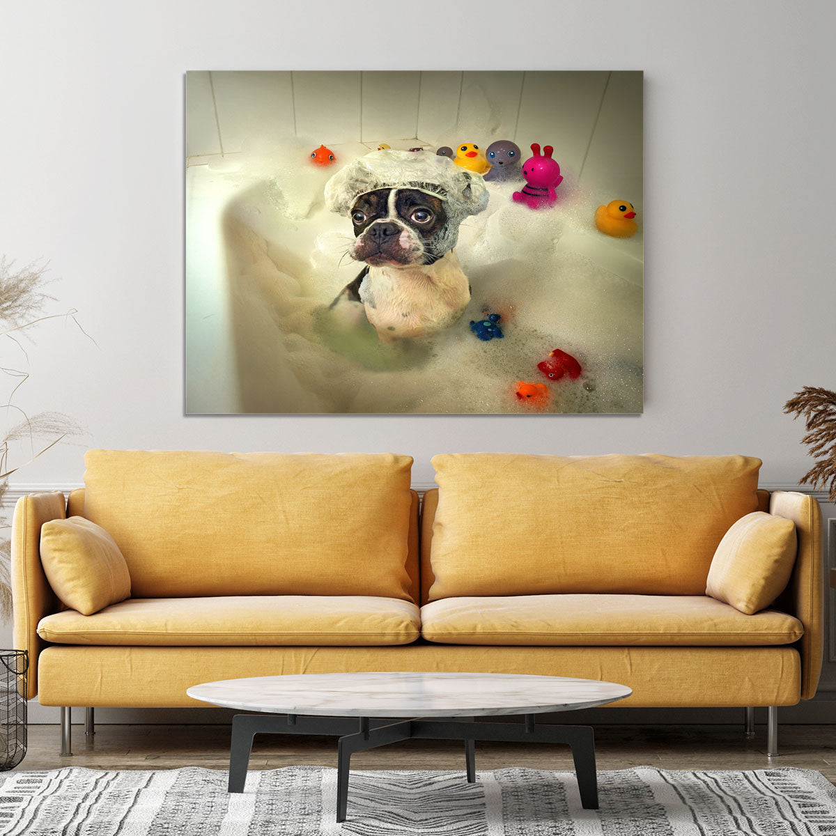 The Bath Canvas Print or Poster - 1x - 4