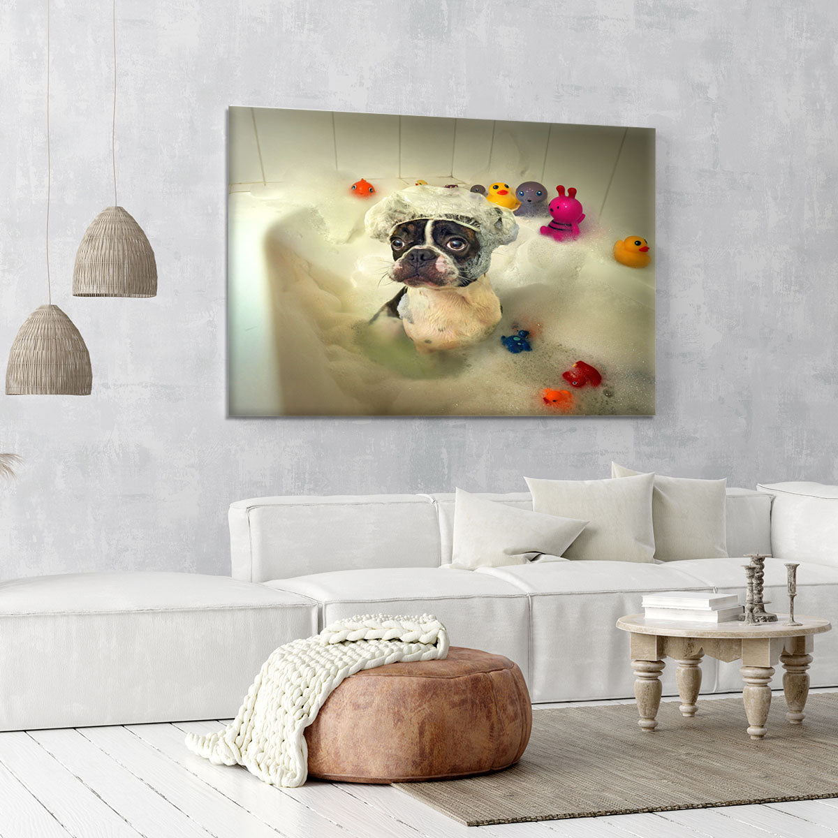 The Bath Canvas Print or Poster - 1x - 6