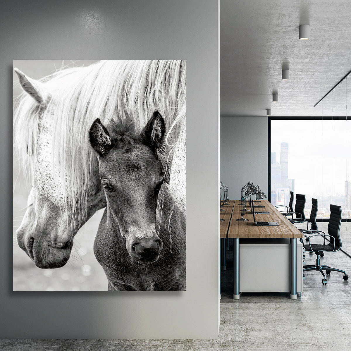The Foal Canvas Print or Poster - 1x - 3