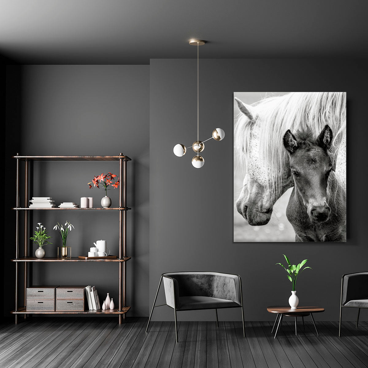 The Foal Canvas Print or Poster - 1x - 5