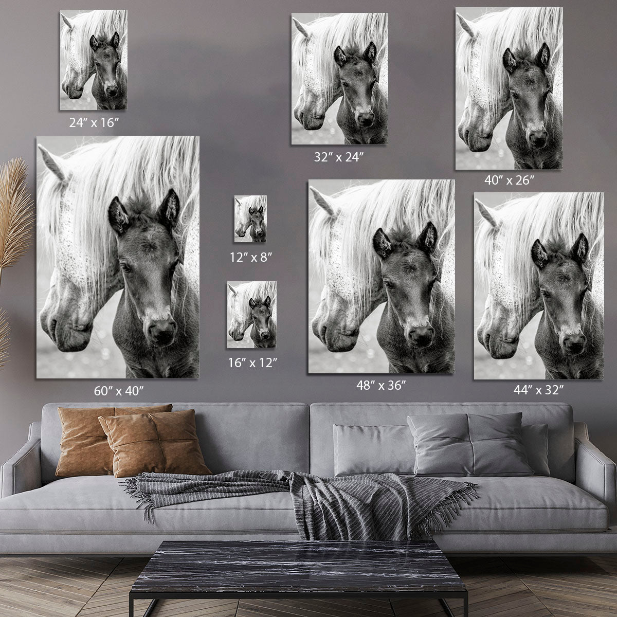The Foal Canvas Print or Poster - 1x - 7
