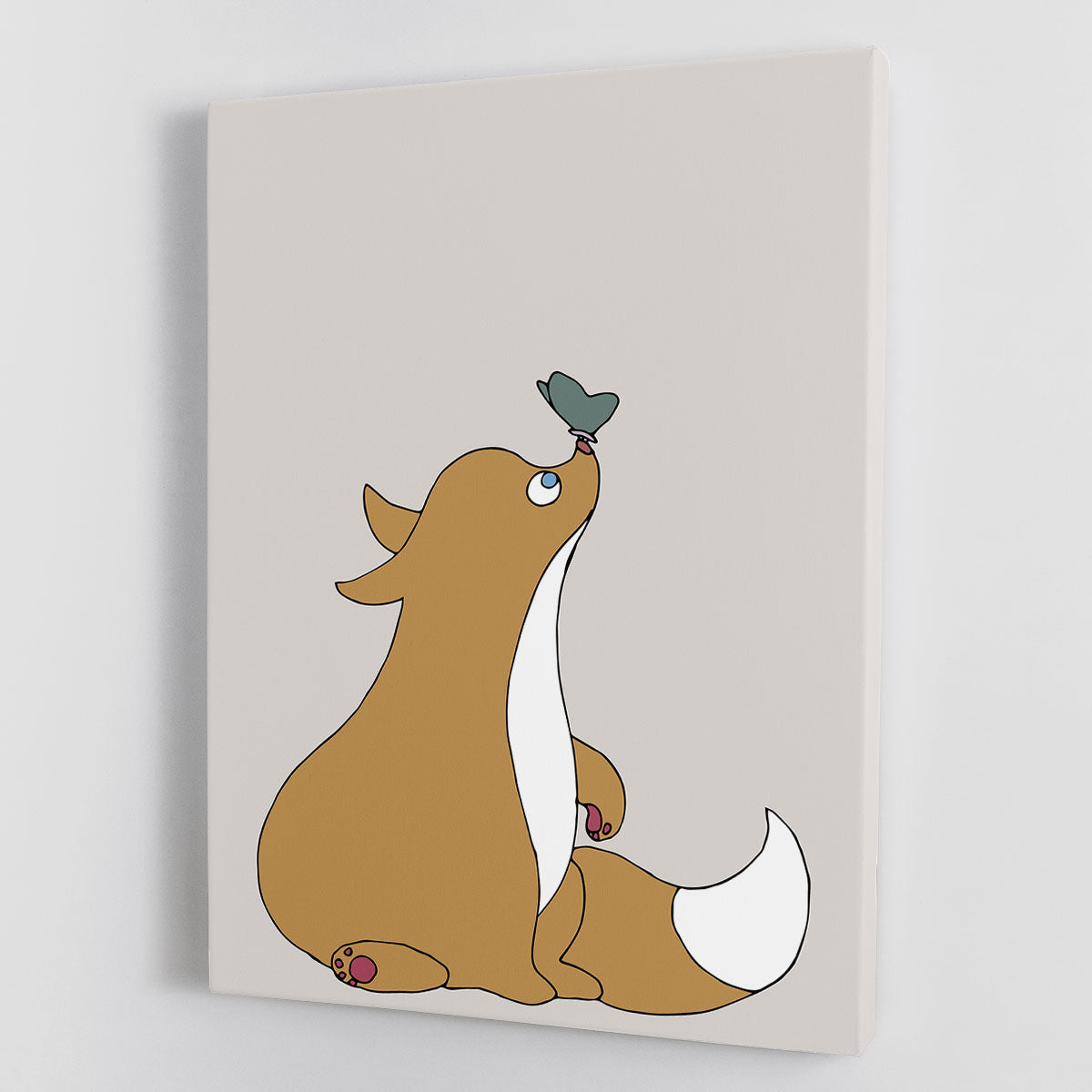 The Fox Canvas Print or Poster - 1x - 1