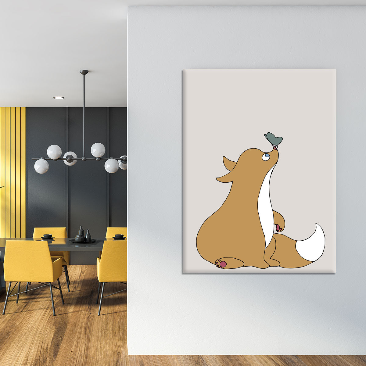 The Fox Canvas Print or Poster - 1x - 4
