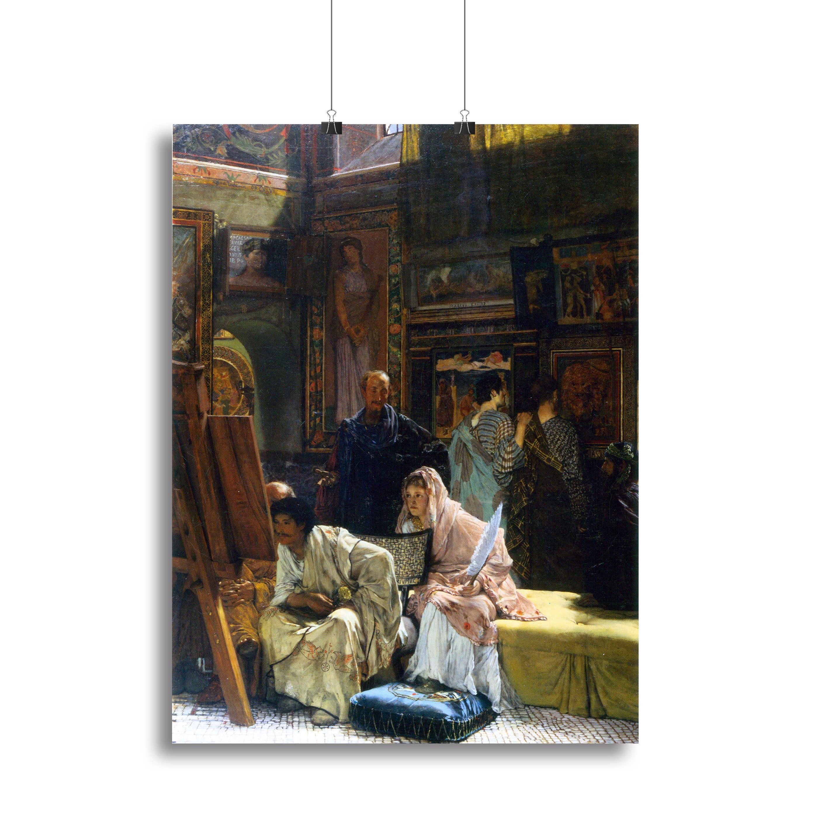 The Gallery by Alma Tadema Poster - Unframed