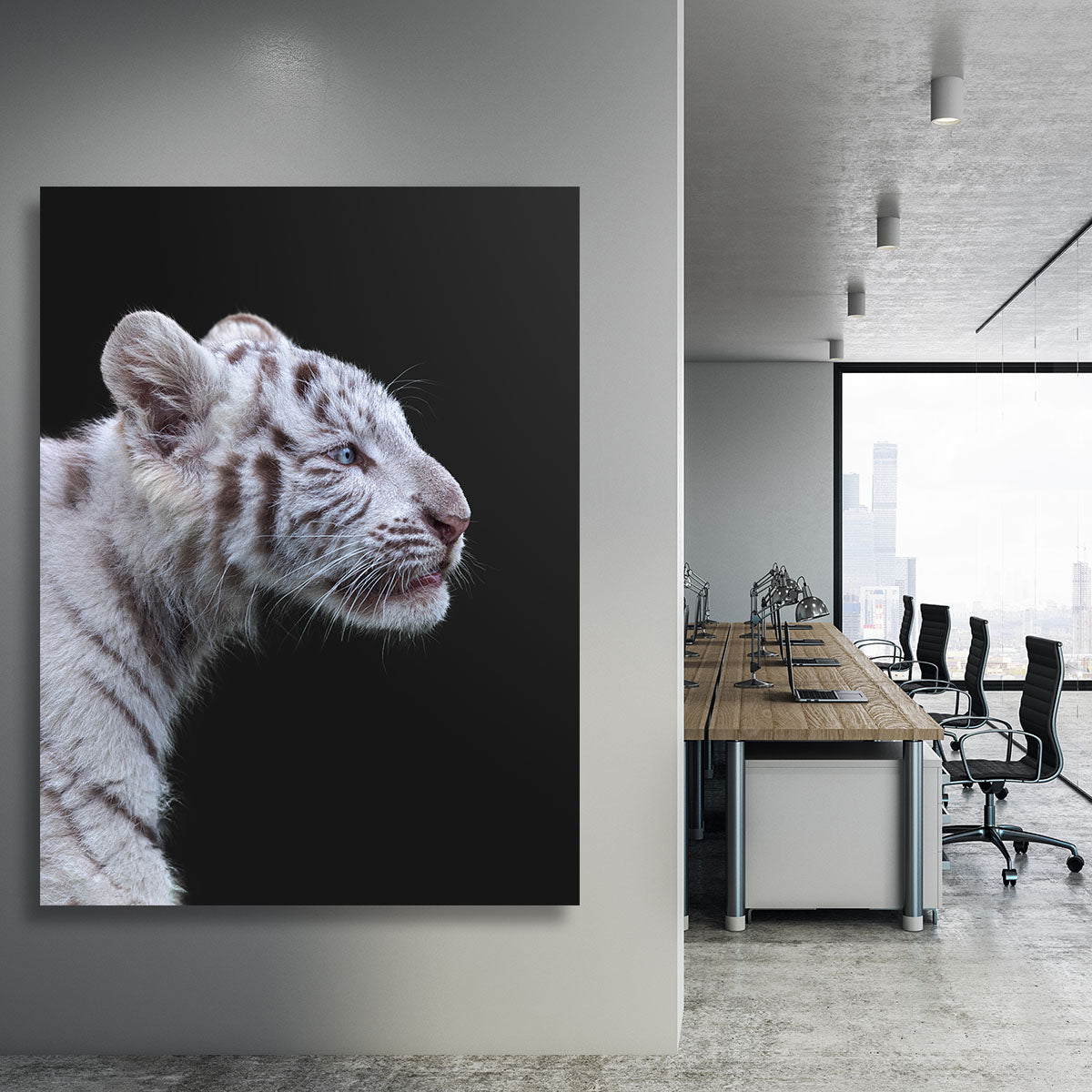 The Hunter Canvas Print or Poster - 1x - 3