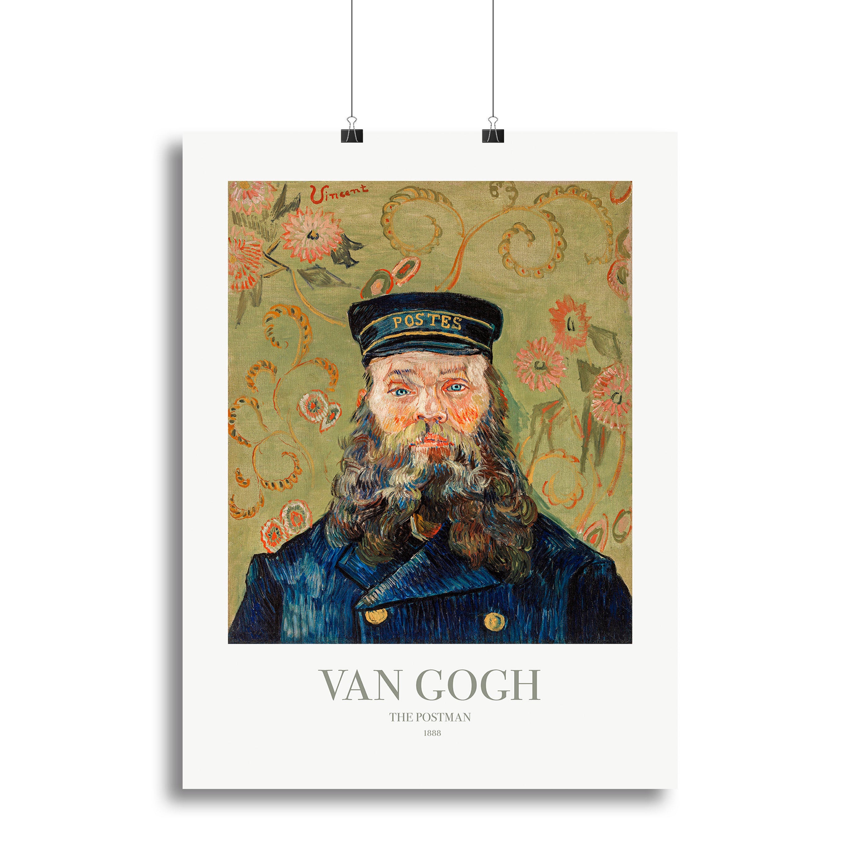 The Postman Titled Canvas Print or Poster - Canvas Art Rocks - 2
