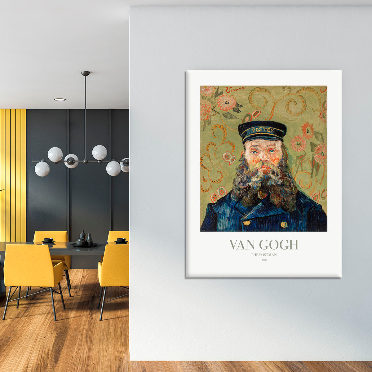 The Postman Titled Canvas Print or Poster - Canvas Art Rocks - 4