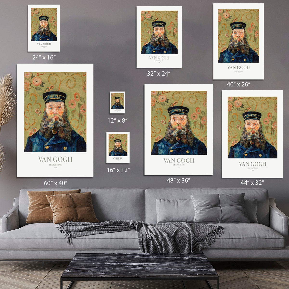 The Postman Titled Canvas Print or Poster - Canvas Art Rocks - 7