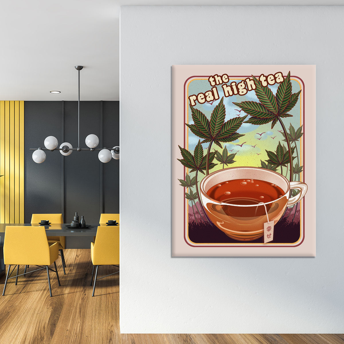 The Real High Tea Canvas Print or Poster - Canvas Art Rocks - 4